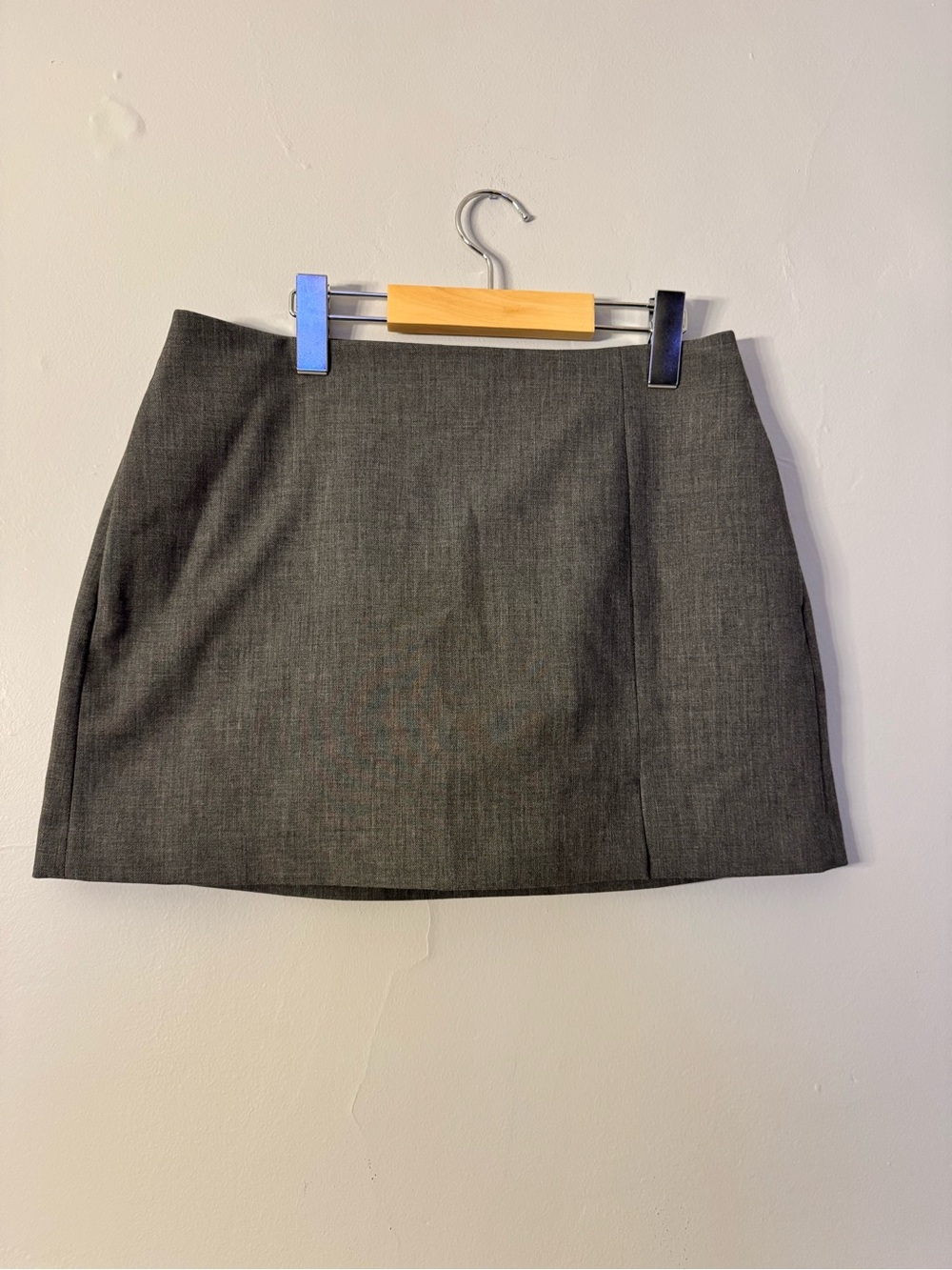 Uniqlo Grey Slit Skirt